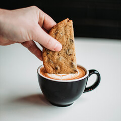 cookies in a cup
