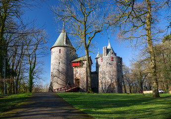 Castell Coch (Red castle), Tongwynlais, Wales