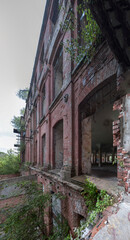 Fototapeta na wymiar Abandoned Factory Uniontex in Łódź