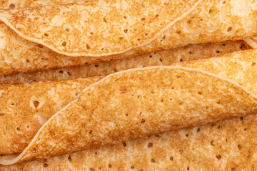 Traditional pancakes, Pancake Day. 