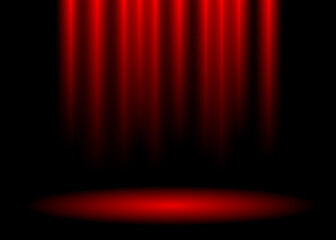 Abstract red light background