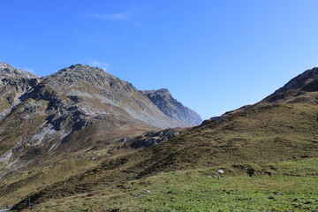 Splügen Pass (Passo dello Spluga), Alpine mountain pass of the Lepontine Alps