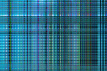 light abstract digital background: damaged screen matrix with interference of monitor and camera matrices