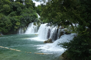 Krka river in Croatia