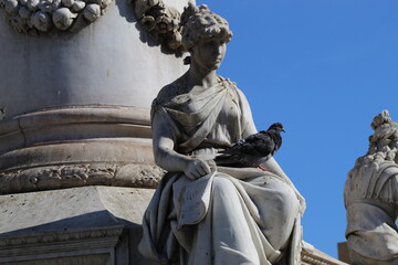 statue in the city center