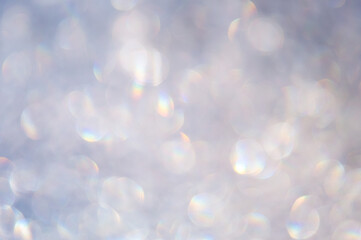bokeh background with soft light: defocused multiple colorful lights