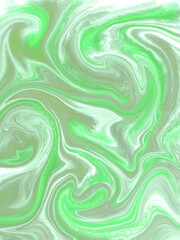 Digital illustration of swirls of liquid marble paper textured background