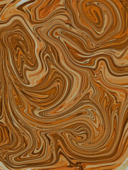 Digital illustration of swirls of liquid marble paper textured background