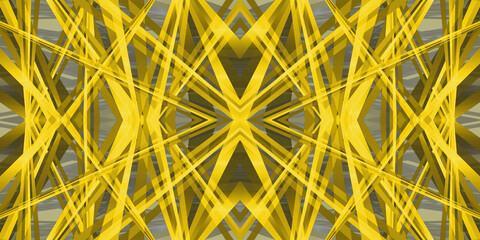 Kaleidoscope geometric pattern