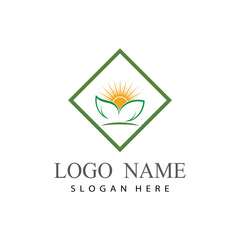 Eco Tree Leaf Logo Template shutterstock