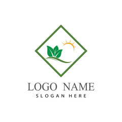 Eco Tree Leaf Logo Template shutterstock