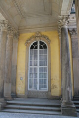 Obraz premium window in the building