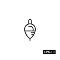 Fishing Icon Vector. Fishing Symbol vector