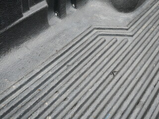 closeup of truck liner texture background.
