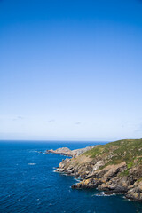 Fototapeta na wymiar rugged coast of Sark, Channel Islands