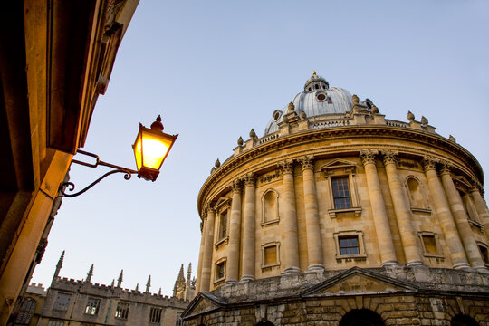 view of Radcliffe Camera, Oxford University, UK