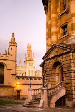 View Of Radcliffe Camera, Oxford University, UK