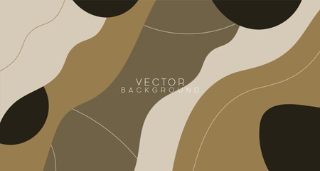 Trendy abstract cover design. Vector pattern in modern style for social media template, branding package, fabric prints, wallpaper and other. Vector