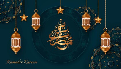 islamic background graphic design for ramadan and eid mubarak