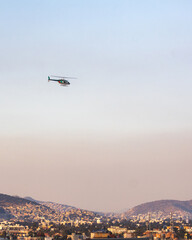 Fototapeta na wymiar Helicóptero 