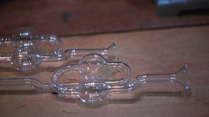 Glass tubes for use in a variety of shapes