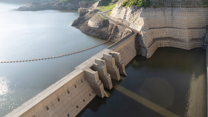 dam on the river