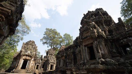 Naklejka premium bayon temple country