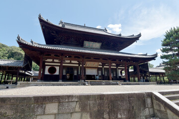 Obraz premium 黄檗山萬福寺 大雄宝殿 京都府宇治市