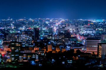 米子市の夜景（鳥取県）