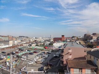 Obraz premium 二俣川の街並み（神奈川県横浜市旭区）