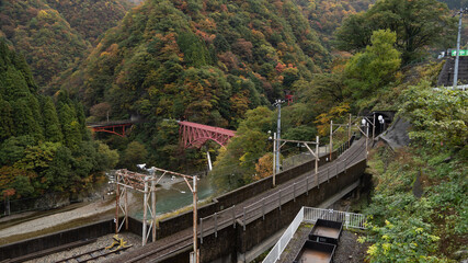 railway in the mountains