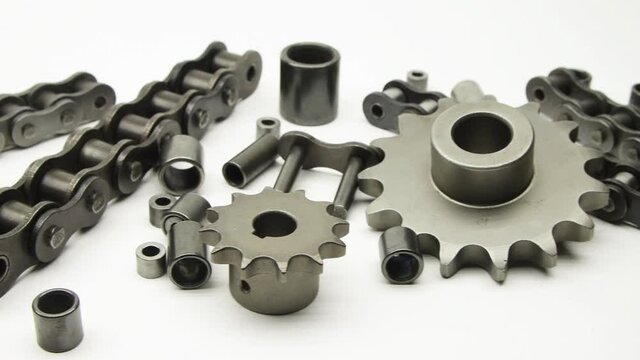 drive sprockets and industrial driving roller chains