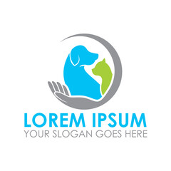 pet care vector , pet shop logo