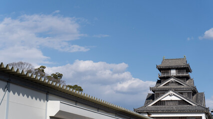 Obraz premium roof and sky
