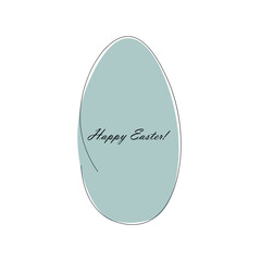 Easter background with eggs, vector illustration