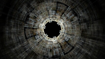 幻想的なトンネルのイメージの背景