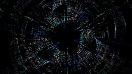 幻想的なトンネルのイメージの背景