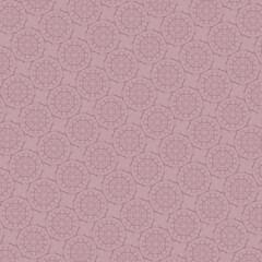 Abstract seamless pattern of a mandala. Texture in multicolored colors. Oriental pattern for design, fashion print, scrapbooking