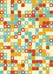 Abstract Geometric Pattern generative computational art illustration