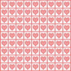 Repeated patterns of hearts for scrapbooking, wallpaper, fabrics and other types of needlework.