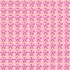 Abstract seamless pattern of a mandala. Texture in multicolored colors. Oriental pattern for design, fashion print, scrapbooking