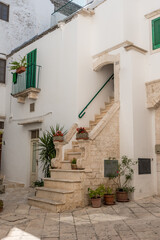 Locorotondo Puglia streets panorama