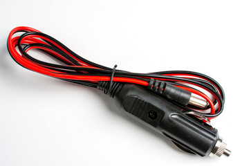 electrical connector for connecting devices on a white background