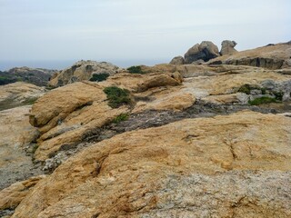 Paraje de Tudela, espacio natural junto al mar, de gran interés geológico en el Parque Natural de...