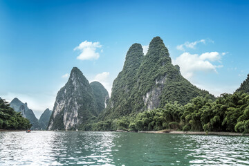Karst Mountains Landscape of Guilin, China.