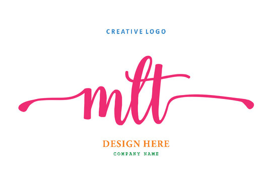 MLT lettering logo is simple, easy to understand and authoritative