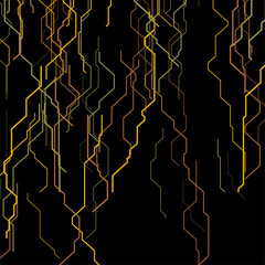 Vector abstract circuit.