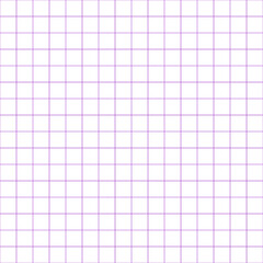 Grid paper. Abstract squared background with color graph. Geometric pattern for school, wallpaper, textures, notebook. Lined blank on transparent background.