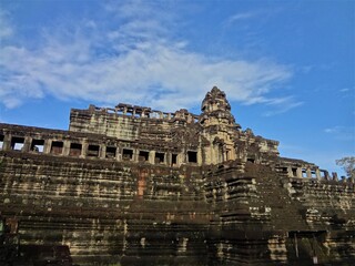 Fototapeta premium Baphuon temple at Angkor Thom, Bayon, Khmer architecture in Siem Reap, Cambodia, Asia, UNESCO World Heritage 