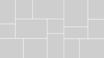 Photo collage Template for wall gallery. Photo frames. Vector illustration EPS10.